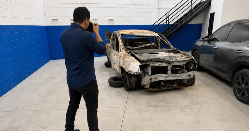 Incêndios veiculares